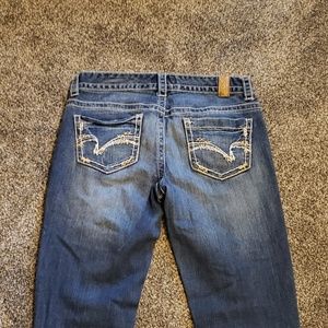 Maurices ThickStitch Embellished Flared Boot Jeans